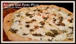 Ricotta and Pesto Pizza